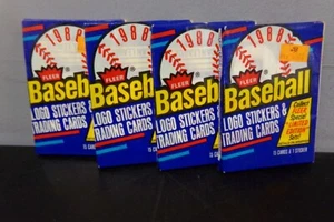 1988 FLEER BASEBALL SEALED PACK LOT (4) - Picture 1 of 1