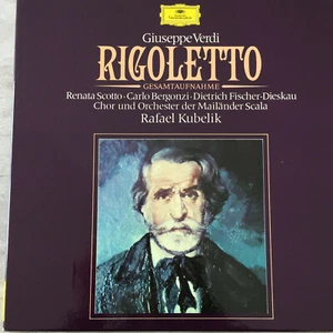 VERDI: Rigoletto - Bergonzi / Scotto - Kubelik (3-LP-Box DG 2720 083 Stereo /NM) - Picture 1 of 3