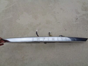 2014 INFINITY Q50 TRUNK CHROME MOLDING TRIM FINISHER W/ REAR VIEW CAMERA OEM - Picture 1 of 10