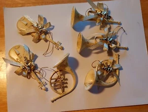 Vintage Musikinstrumente Weihnachtsschmuck - Bild 1 von 1