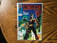 NOMAD #3 (1990 marvel) GUEST - STARRING CAPTAIN AMERICA 