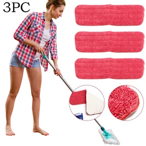 3pcs Replacement Microfiber Mop Pads For Spray Mops & Reveal Mops Washable AUS - Picture 1 of 10