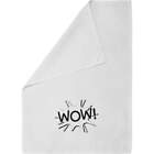 &#39;WOW Comic Speech Bubble&#39; Cotton Tea Towel / Dish Cloth (TW00030354)