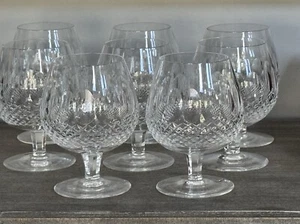 8er Set Waterford Kristall Colleen kurzer Stiel Brandy Glas 5"x3" - Bild 1 von 10