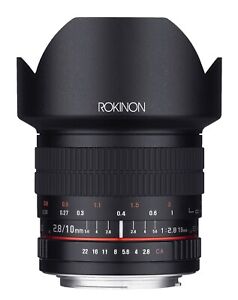 Rokinon (Samyang) 10mm Super Wide Angle Lens f/2.8 Nikon F mount