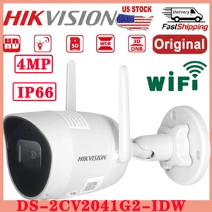 Hikvision DS-2CV2041G2-IDW 4MP AcuSense WiFi IP Bullet Camera 2-Way Talk 2.8mm - Picture 1 of 14