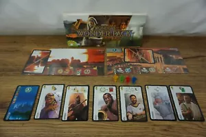 Official 7 Wonders Promo Wonders Wonder Pack Catan and Leaders Palace Game Parts - Picture 1 of 13