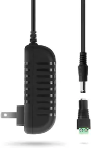 24V 1A Power Supply for LED Strip or CCTV, Universal Adapter with 5.5X2.1Mm Plug - Picture 1 of 12