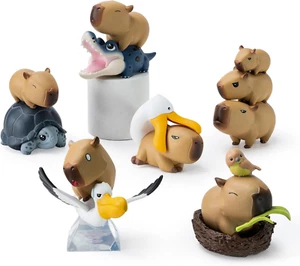 BEEMAI Capybara Series 1PC Blind Box Figures, Random Design Cute Figures - Picture 1 of 12