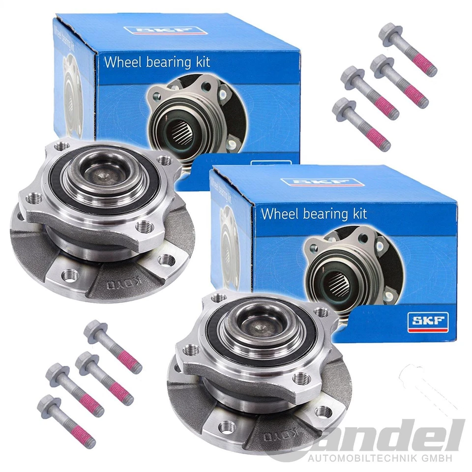 2x SKF RADLAGER-SATZ RADNABE VORNE passend für BMW 5er E60 E61 BMW 6er E63 E64 - Bild 1 von 1