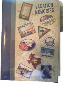 Album Urlaub Erinnerungen 200 Fotos bis zu 4"" x 6"" Archivsäure Lignin PVC-frei - Bild 1 von 3