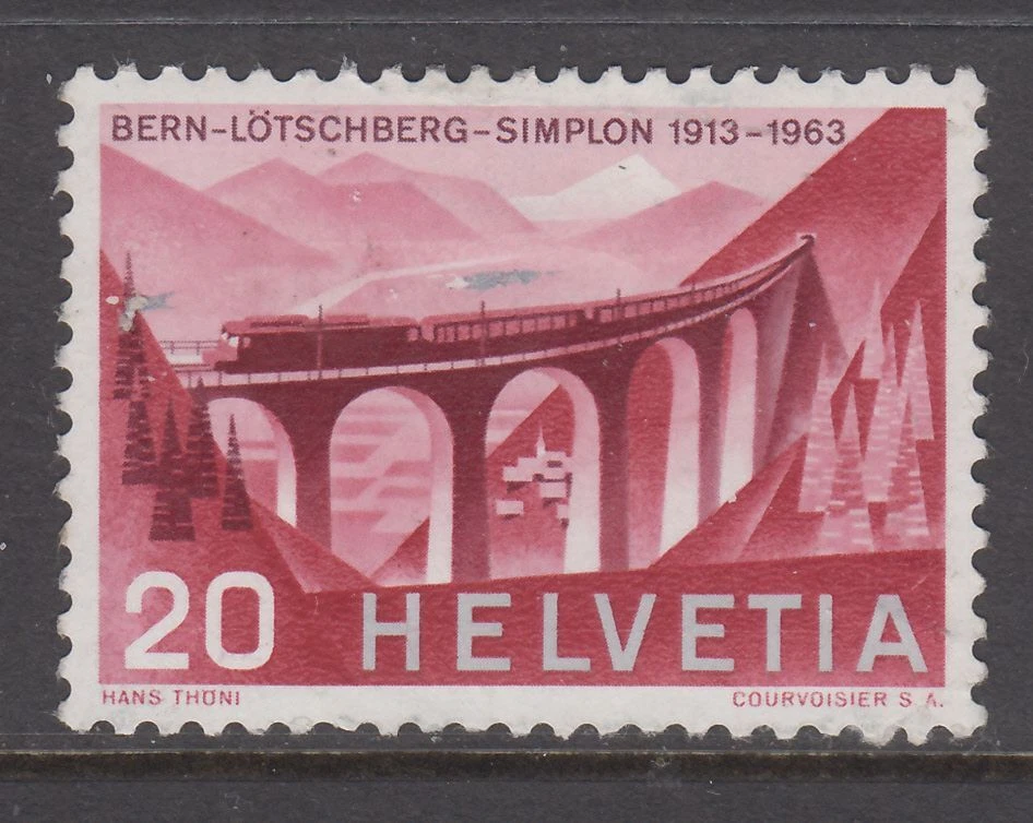 Switzerland - 20c Publicity Issue (MH) 1963 (CV $6) - Image 1 of 1