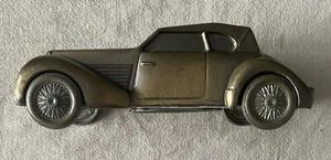 Vintage 1936 Banthrico Antique Auto COIN BANK Excellent shape 1974 CORD Metal - Picture 1 of 8