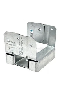 Soporte base poste retrofit madera a hormigón Simpson Strong-Tie Zmax/galvanizado - Imagen 1 de 5