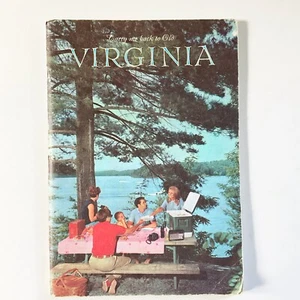 Carry Me Back to Old Virginia 1980s Tourism Guide Booklet History Travel VA - Imagen 1 de 16