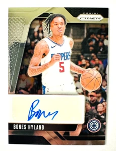 2024-25 Panini Prizm Bones Hyland AUTO Card Clippers Rookie! - Picture 1 of 3