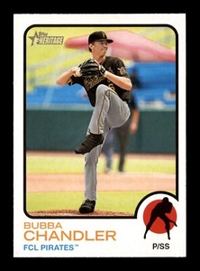 2022 Topps Heritage Minors #69 Bubba Chandler Pirates Baseball Card