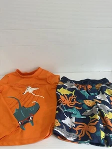Boys Swim Set. Size 4t . Sting Ray Themed Child Of Mine - Picture 1 of 8