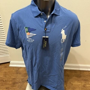 Polo Ralph Lauren Polo Shirt 2XL Big & Tall Big Pony Yacht Club NEW $125 - Picture 1 of 5