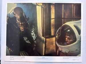 ALIEN 14" X 11" COLOR GLOSSY PHOTO LOBBY CARD CINEPIX A-11 20TH CENTURY FOX 1979 - Picture 1 of 5