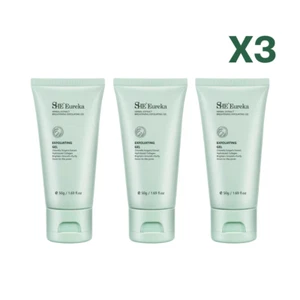 X3 She Eureka Herbal Scrub Gel Moisturize Brighten Exfoliating Facial Skin 50g - Picture 1 of 14