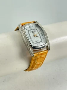 Orologio da polso donna vintage GRUEN Embassy arancione marrone GEM3257 7,25" - Foto 1 di 10