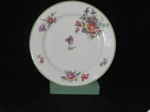 Syracuse Old Haarlem Salad Plate (s) Green Trim Flowers Harlem - Picture 1 of 2