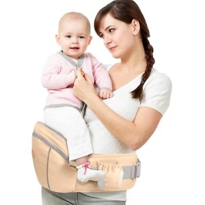 Hip Seat Baby Carrier Ergonomic with Adjustable Waistband Pockets for Toddlers - Picture 1 of 7