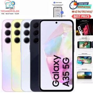 BRAND NEW Samsung Galaxy A35 8GB RAM 128GB 5G DUAL SIM Unlock Android Smartphon - Picture 1 of 33