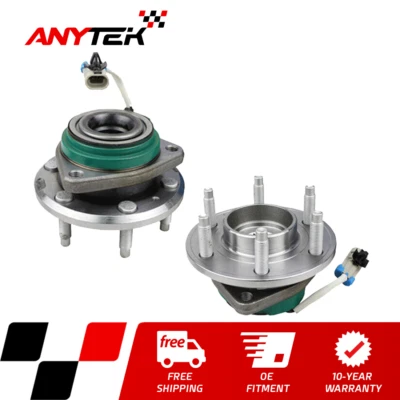 Pair Front Wheel Hub Bearing for 2006 2007 2008 2009 Cadillac STS V Model Only Foto 1 de 4