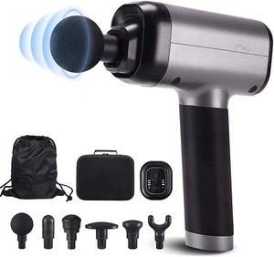 Massage Gun for Athletes -Portable Professional Deep Tissue Muscle Relaxing - Picture 1 of 8