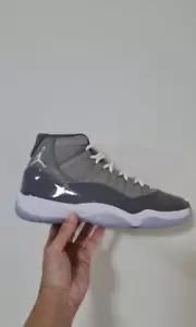 Size 10.5 - Nike Air Jordan 11 Retro Cool Grey High - Picture 1 of 7