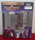 Guardians Of The Galaxy Best Buy 3D + 2D Blu-Ray Steelbook New Sealed