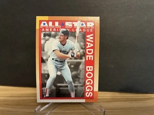 1990 MLB Topps Wade Boggs #387 AL All-Star Card - Pulled From Sealed Set - Picture 1 of 1
