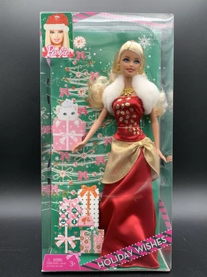 Muñeca Barbie Holiday Wishes 2009 usada sin abrir Foto 1 de 4