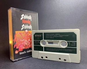Black Sabbath SABBATH BLOODY SABBATH Cassette WWC005 **UK 1ST ISSUE 1973** EX/NM - Picture 1 of 10