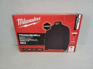 Milwaukee M100B-21XL M12 Toughshell Men's Heated Jacket Kit Size X-Large - Black - Picture 1 of 1