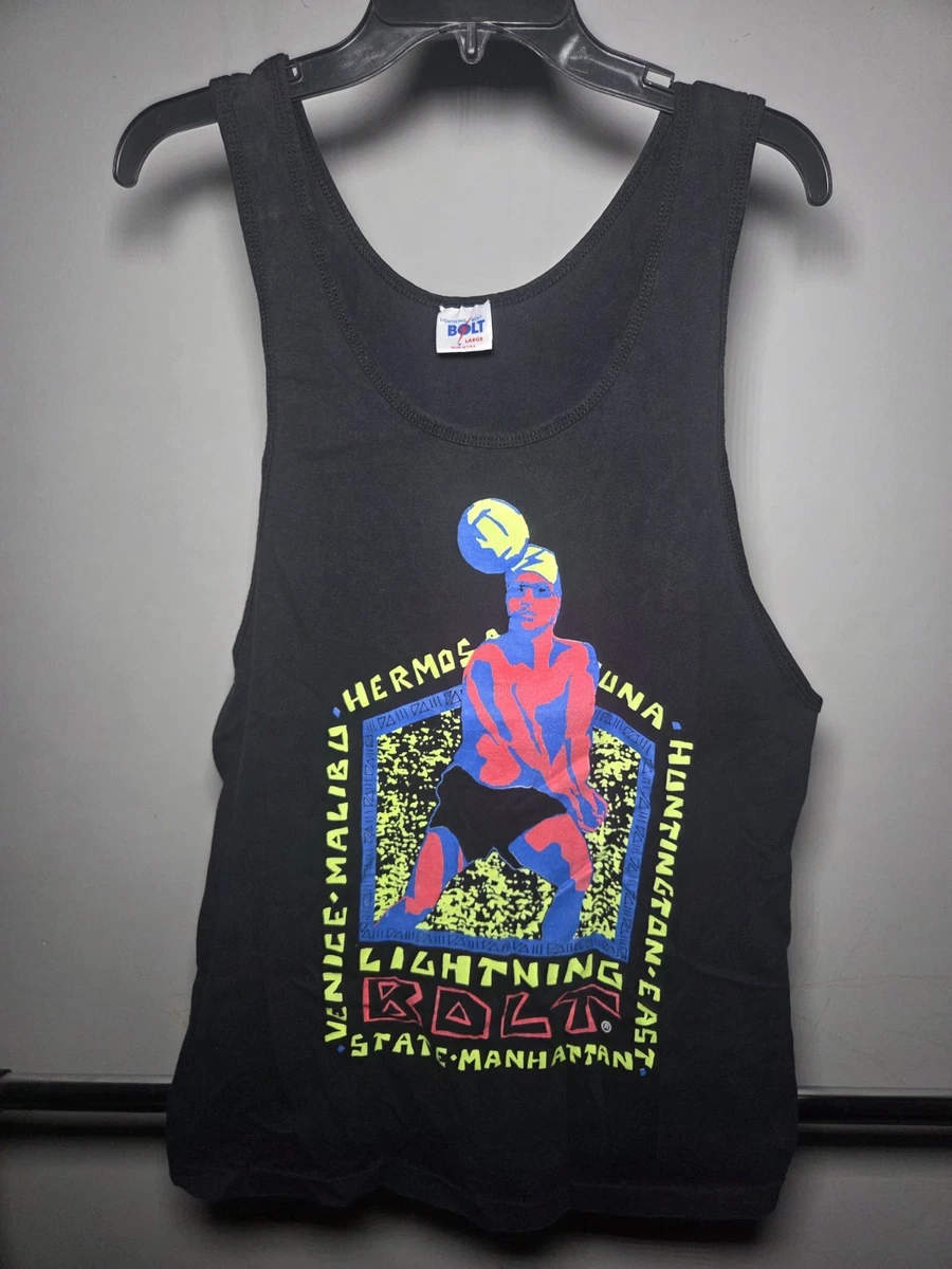 Lightning Bolt Sleeveless T-Shirts for Men for sale | eBay