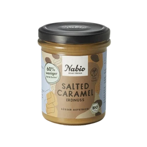 Nabio Süßer Aufstrich Vegan Salted-Caramel-Erdnuss, Bio 175g (22,80 EUR/kg) - Bild 1 von 1