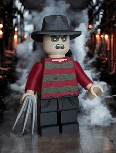 3D Printed Freddie Kruger Large Scale 8.5"- 9.5" Minifigure - Picture 1 of 6