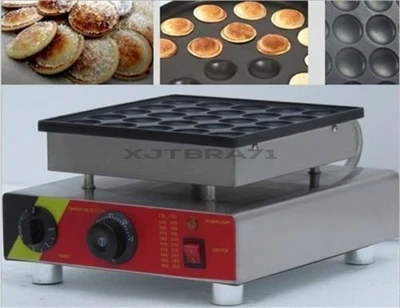 220V Commercial Waffle Pancakes Muffin Maker Machine Electric 25Pcs Non-Stick rf - Bild 1 von 2