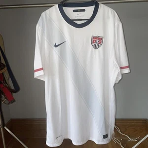 Team USA Soccer Jersey Mens 2XL White Nike 2010 FIFA Home Shirt - Picture 1 of 10