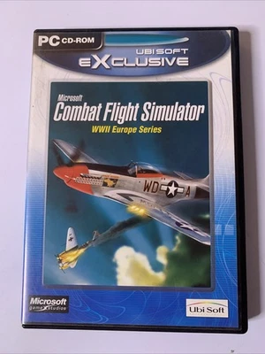 Microsoft Combat Flight Simulator WWII Europe Series PC CD-ROM Windows Game - Image 1 of 3