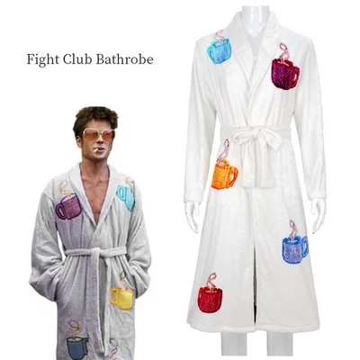 Fantasia cosplay roupão de banho clube da luta Tyler Durden - Imagem 1 de 4