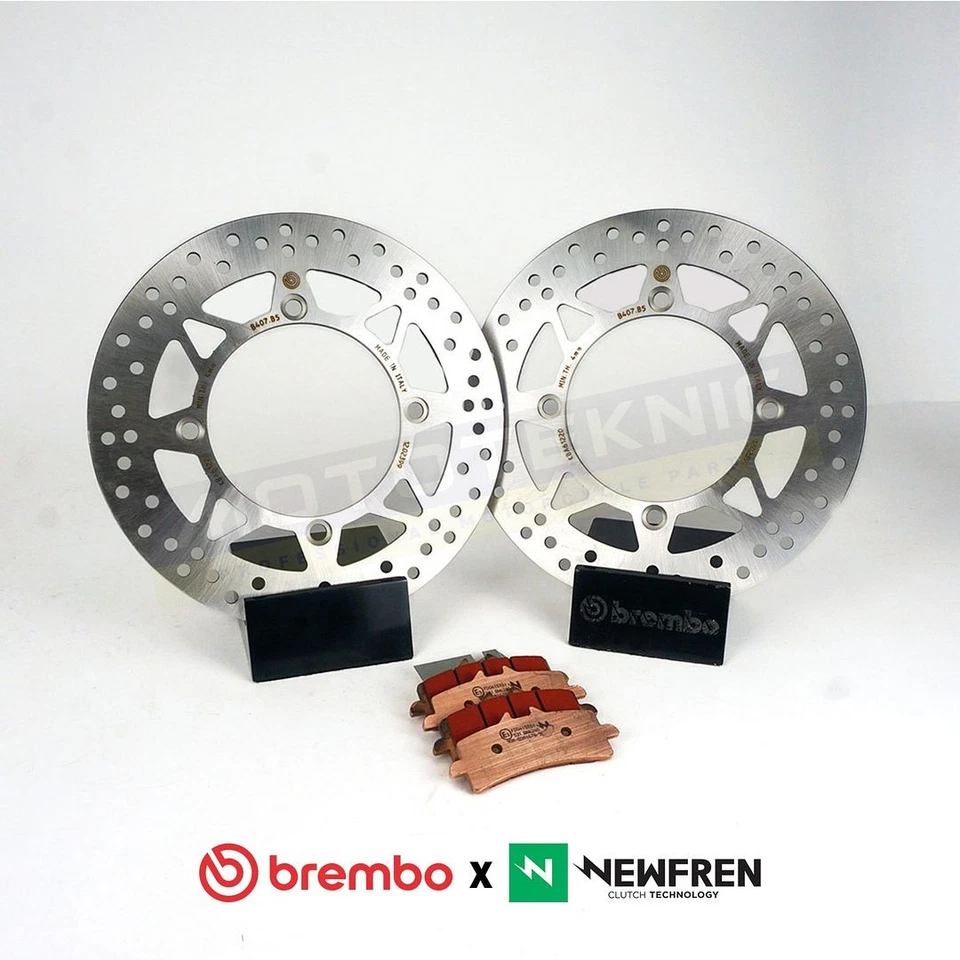 Brembo Front Brake Discs and Newfren TS1 Pads to fit Honda VF 1000 F 1984-1986 - Image 1 of 1