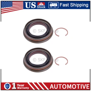 Front Axle Shaft Seal 2x for 2010-2017 Ford Expedition 4WD - SKF - Picture 1 of 4