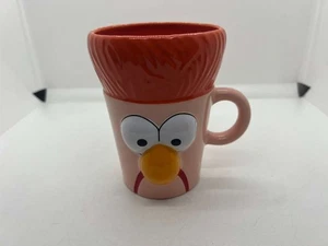 Disney Muppets Becherglas 3D Nase Becher Meep 17oz Steinzeug Orange Rosa Kaffeetasse - Bild 1 von 7