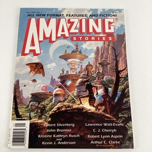 Amazing Stories Magazine Vol LXVI No. 1 Vintage 1991 Fiction Reflections Book - Imagen 1 de 7