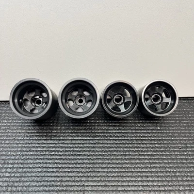 Juego de ruedas de radios Tamiya 51348 F1 negro F103 F102 F103RM vintage radiocontrol Foto 1 de 4