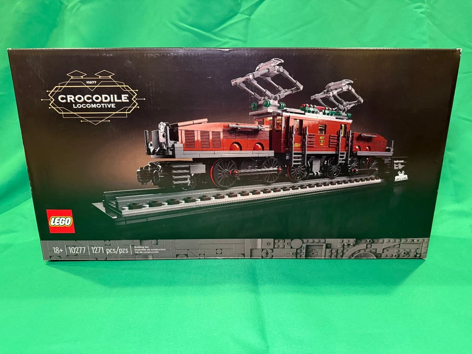 LEGO Locomotora Cocodrilo 10277 Creador Experto Iconos - Nuevo En Caja Sellada Retirado Foto 1 de 3